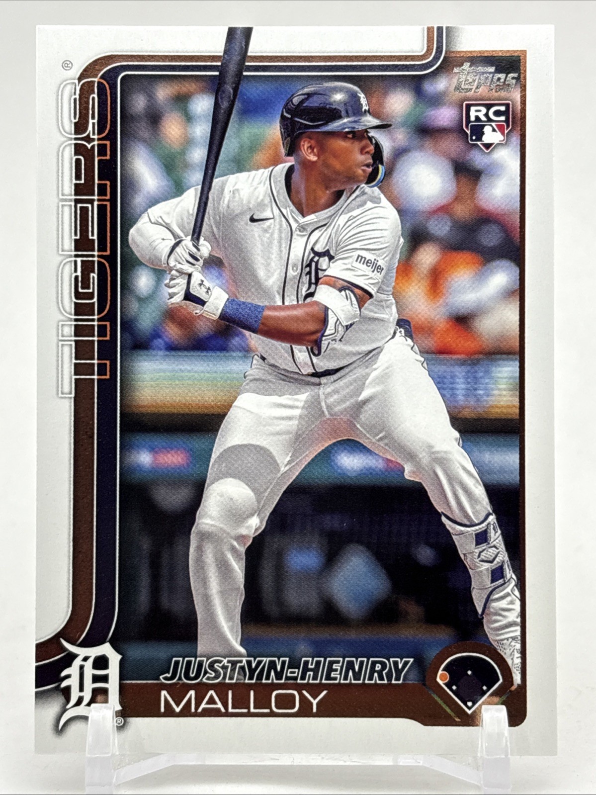 2025 Topps Series 1 [RC] #269 Justyn-Henry Malloy Detroit Tigers