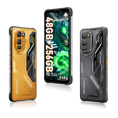 Blackview FORT 5 Outdoor Smartphone 48GB+256GB 6.78'' Android 16 Handy 108MP NFC