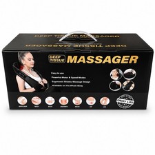 Deep Tissue Massager Shiatsu Neck Back Shoulder Heated Massage Machine