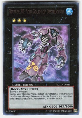 Number 30: Acid Golem of Destruction Common Super Starter: V for Victory Power-U