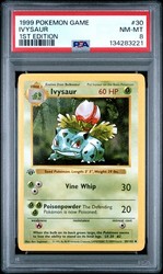 Ivysaur 030/102 Base Set 1st Edition Shadowless