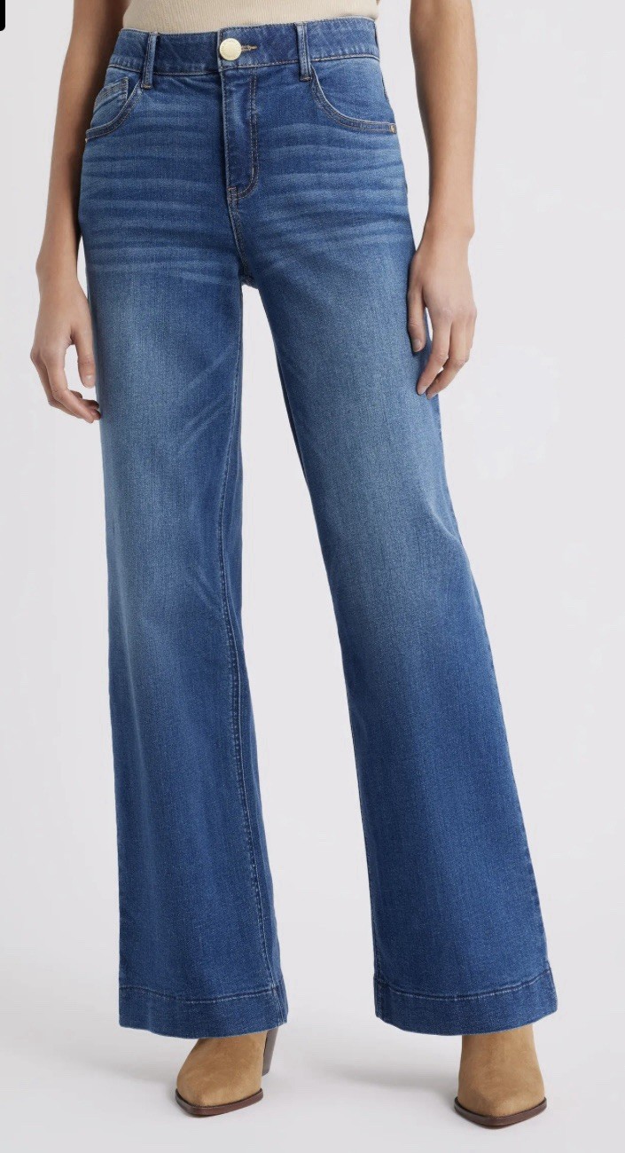 Wit & Wisdom Sam High Waist Wide Leg Jeans NWOT
