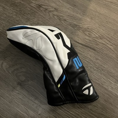 TaylorMade golf SIM 2 Driver head cover men club fast ship NICE Black White Blue