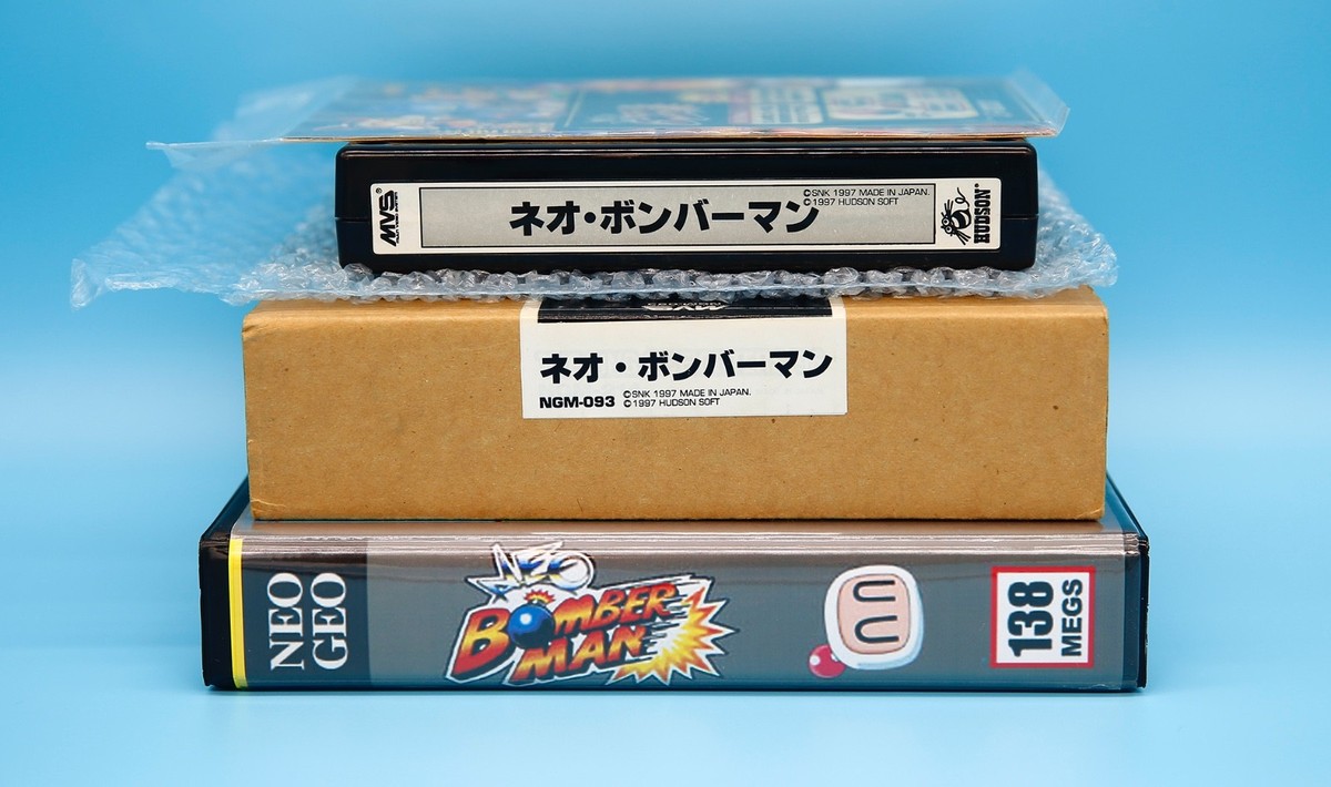 Neo Bomberman JPN Japanese MVS Kit • Neo Geo JAMMA Arcade System