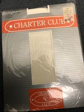 New Vintage charter club feeling pretty control top pantyhose Sz A turquoise