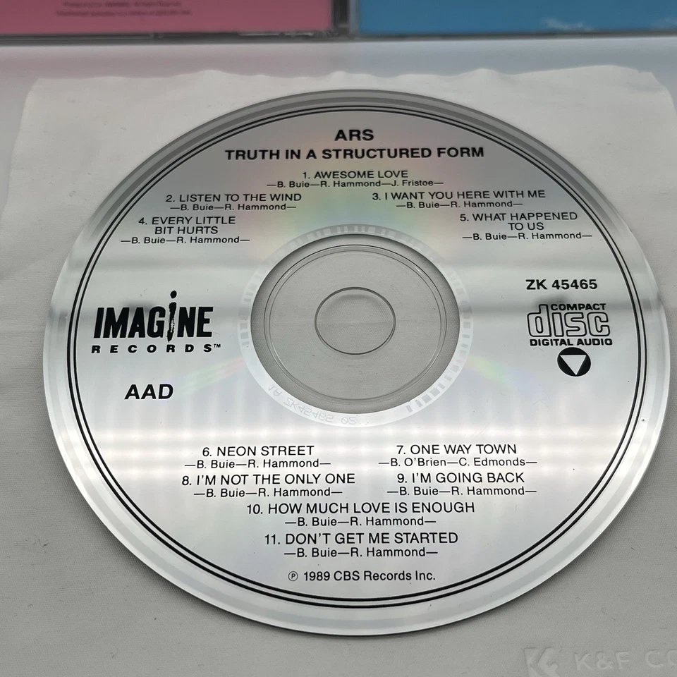 Atlanta Rhythm Section - Truth in a structured form (1989)  [CD]🟪📀 - Bild 2 von 4