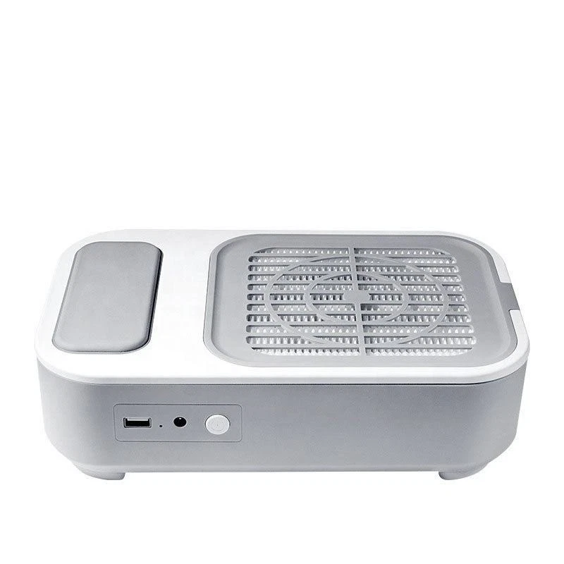 Colector de polvo de uñas 6000 RPM - 60W aspiradora de manicura con filtro para salón y hogar Foto 3 de 4