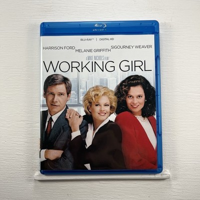 Working Girl (Blu-ray, 1988) Harrison Ford Sigourney Weaver Melanie Griffith