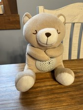 Baby Sleep Soother Sound Machine Night Light Bear Plush Lights