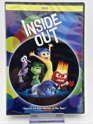 Disney Pixar s Inside Out (DVD, 2015) NEW factory SEALED