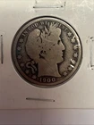 Very good VG 1900 O New Orleans Barber silver half 50C dollar FREE SHIPPING!
