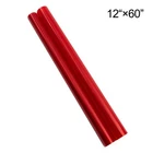 Red Colors !! 12 X 60 Car Headlight Taillight Fog Light Tint Film Vinyl Wrap
