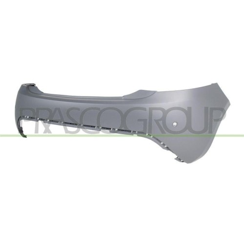 Pare-chocs arrière Prasco LA0041071 pour Lancia Dedra berline en ABS noir