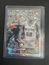 Panini Chronicles Essentials Malaki Branham #220 Swirl /25 RC Spurs NBA