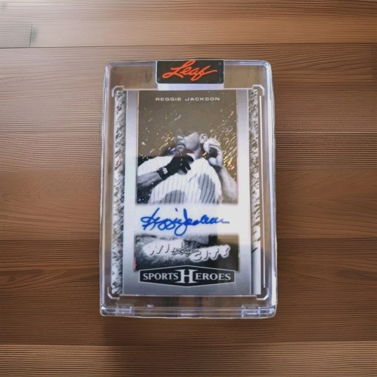 Leaf Reggie Jackson Baseball New York Yankees Sports Trading Cards
