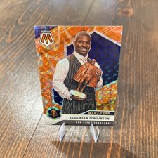 2021 Mosaic LaDainian Tomlinson REACTIVE ORANGE PRIZM Man Of The Year #265 