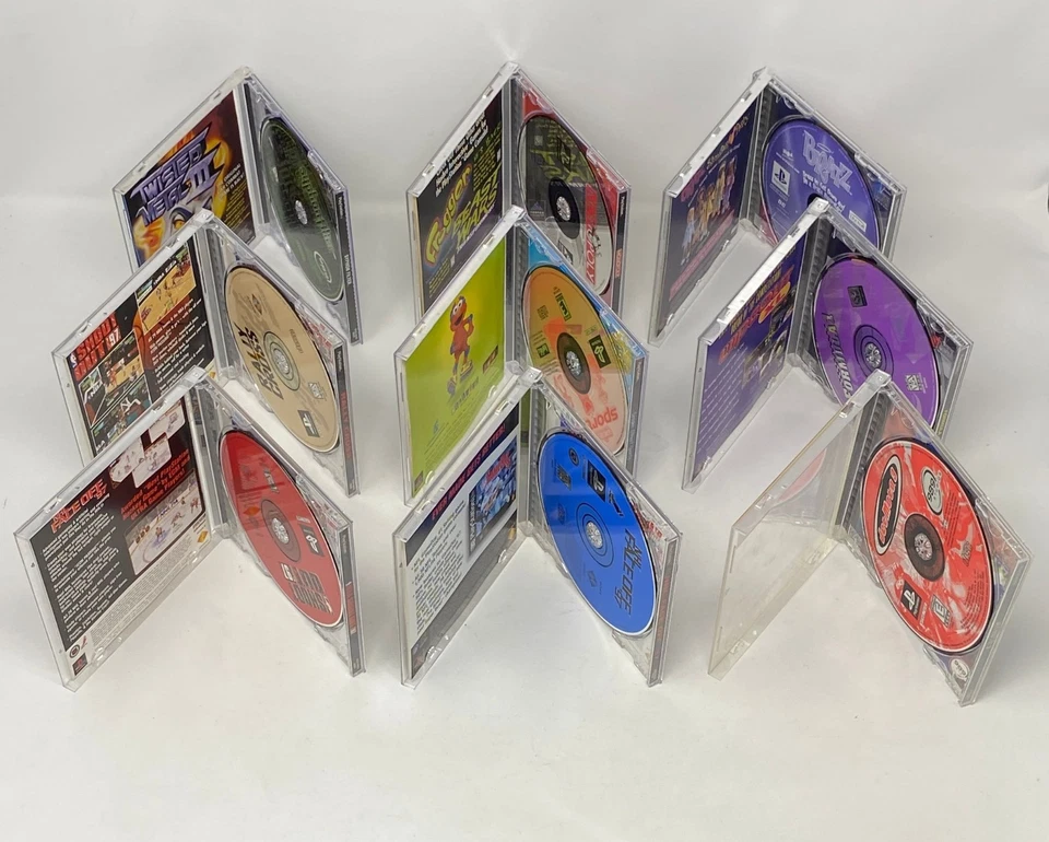 Lot of 9 PS1 Games (Syphon Filter, Bratz, Monopoly, NBA, Rally) TESTED - Image 4 of 4