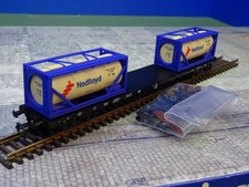 Tillig 15508 Tank-Containertragwagen Nedlloyd DB TT 1:120 Top Zustand TTR87