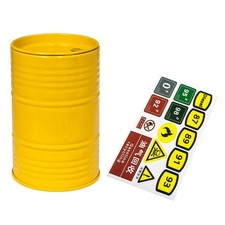 Barile di Petrolio di Simulazione In Metallo, Barile per Attrezzi, Portapen5267