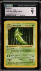 Pokemon Metapod Base Set Shadowless 1st Edition #54 CGC 9 Mint