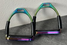 5  Rainbow Multi Color Flexible Safety Stirrups