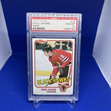 1981-82 Topps Hockey #75 Denis Savard Rookie RC PSA 10 Gem Mint
