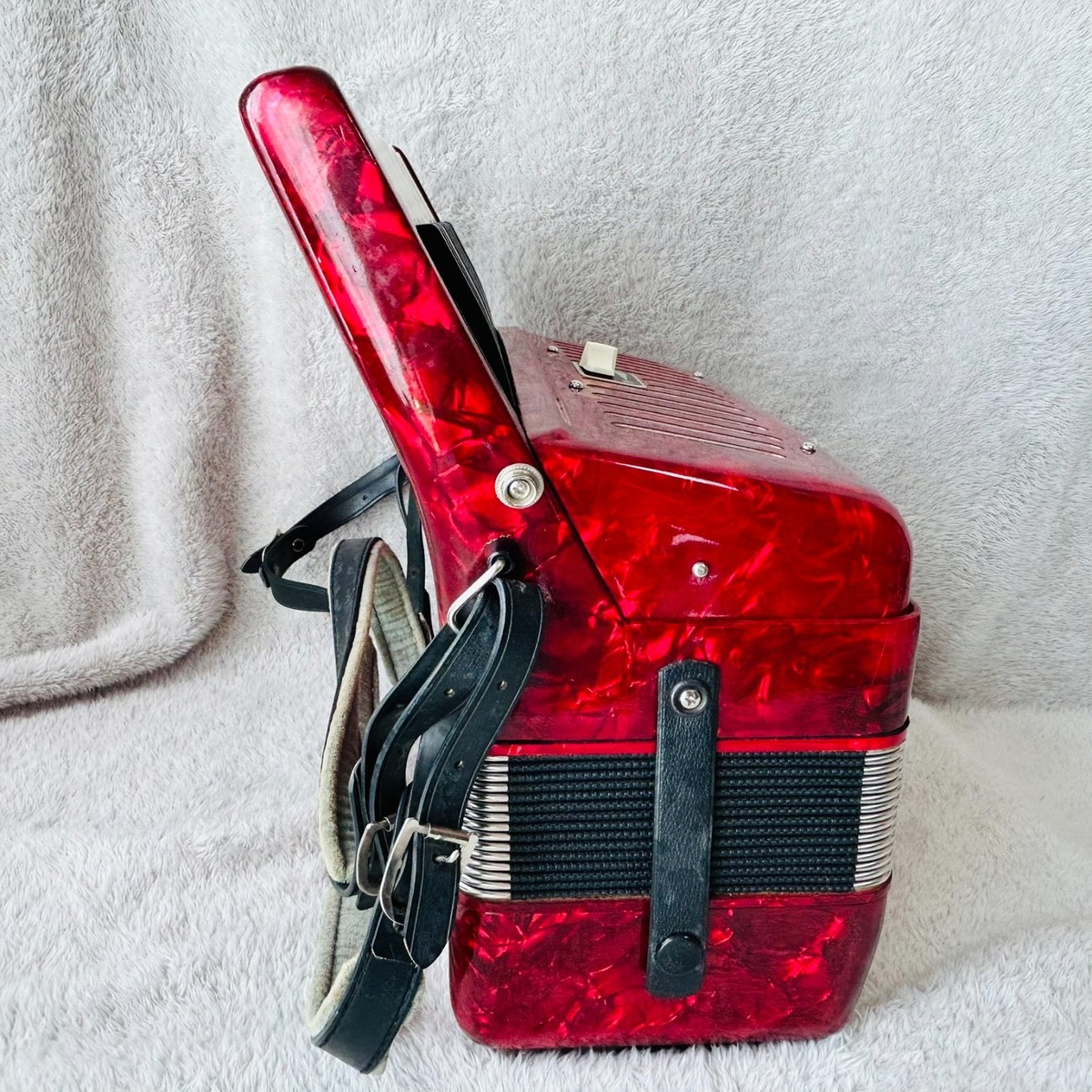 YAMAHA Accordion S-25 Red Keyboard 25 With Case. Made in Japan | eBay