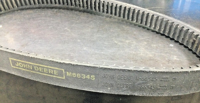 Used OEM JOHN DEERE Liquifire M66345 BELT Made in USA