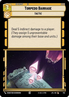 Torpedo Barrage (Foil) [JTL - 732]