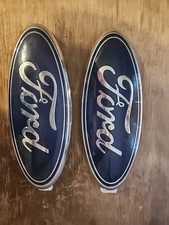 Front Grill Amd Tailgate Ford Truck Emblams New Never Installed