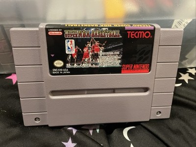 Tecmo Super NBA Basketball SNES (Super Nintendo Entertainment System, 1993)