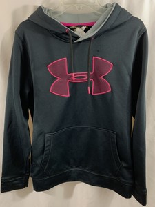 Under Armour Sudadera Con Capucha Suelto Negro Sudadera Storm 1 Rosa Talla  Pequeña | eBay