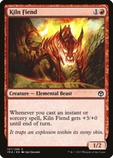 KILN FIEND X 4 N/M- ICONIC MASTERS MAGIC THE GATHERING