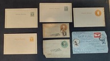DGJ. Stamps of Argentina. Seven items of postal stationery.