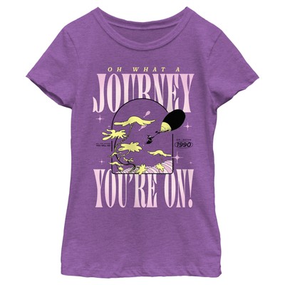 Girl's Dr. Seuss Oh What a Journey You're On T-Shirt