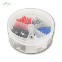AderendhüLsen-Sortiment, FüR 0,5-2,5Mm² Kabel, Isoliert, 400 Teile PresshüLsen