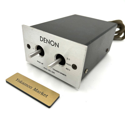DENON AU-320 ピックアップトランスフォーマー Denon AU-320 Pick Up Transformer For MC Phono Cartridge Working