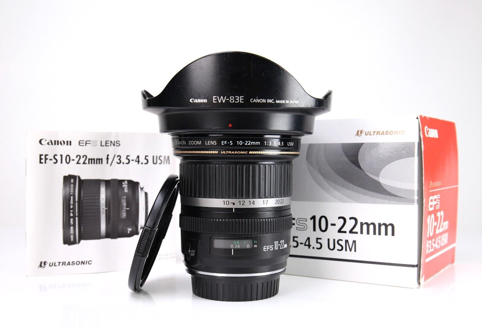 Canon EF-S 10-22mm F3.5-4.5 USM Ultra Wide AF Zoom Lens Boxed