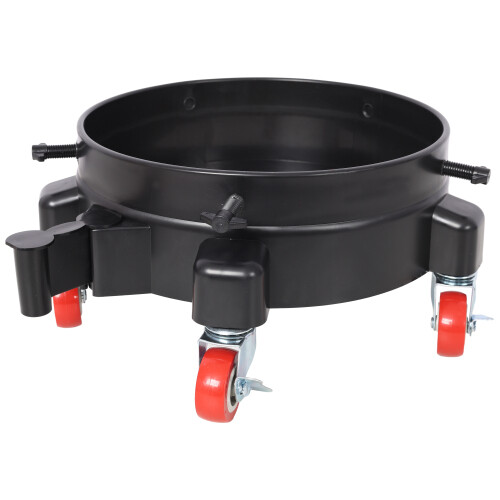 11 1/4 Inch Bucket Dolly, Removable Rolling Bucket Dolly Easy Push 5 Roll Swivel - Picture 3 of 22