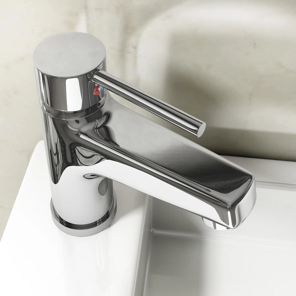 2-in-1 Rimless Close Coupled Toilet & Sink On Top Tap & Waste Dual Flush Modern - Image 4 of 4