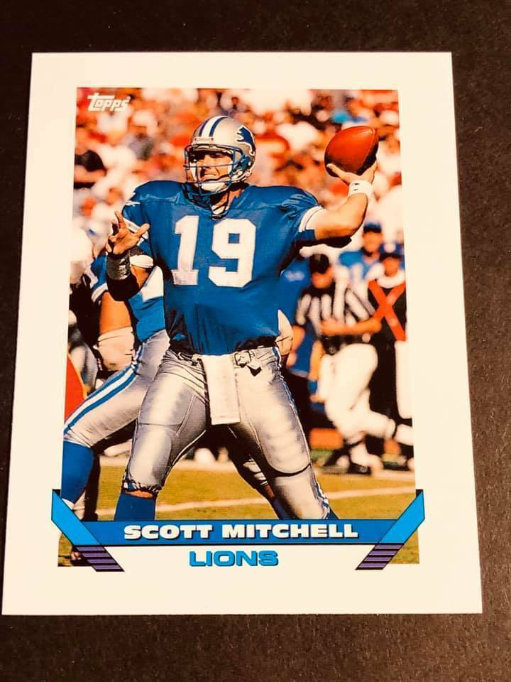 1996 Topps 40th Anniversary Retros OVERSIZE BLANK BACK PROOF Scott