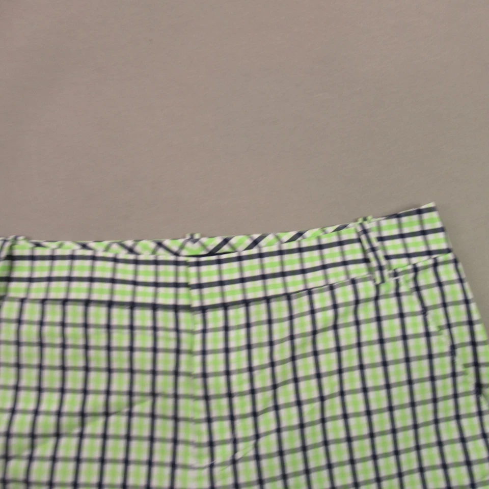 Pantalones Cortos Polo Ralph Lauren Para Mujer 2 Ligeros Aire Libre Chino Cuadros Foto 2 de 4