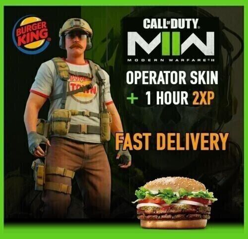 Burger King] Call of Duty: Modern Warfare II Operator Skin & 2XP Token -  RedFlagDeals.com Forums