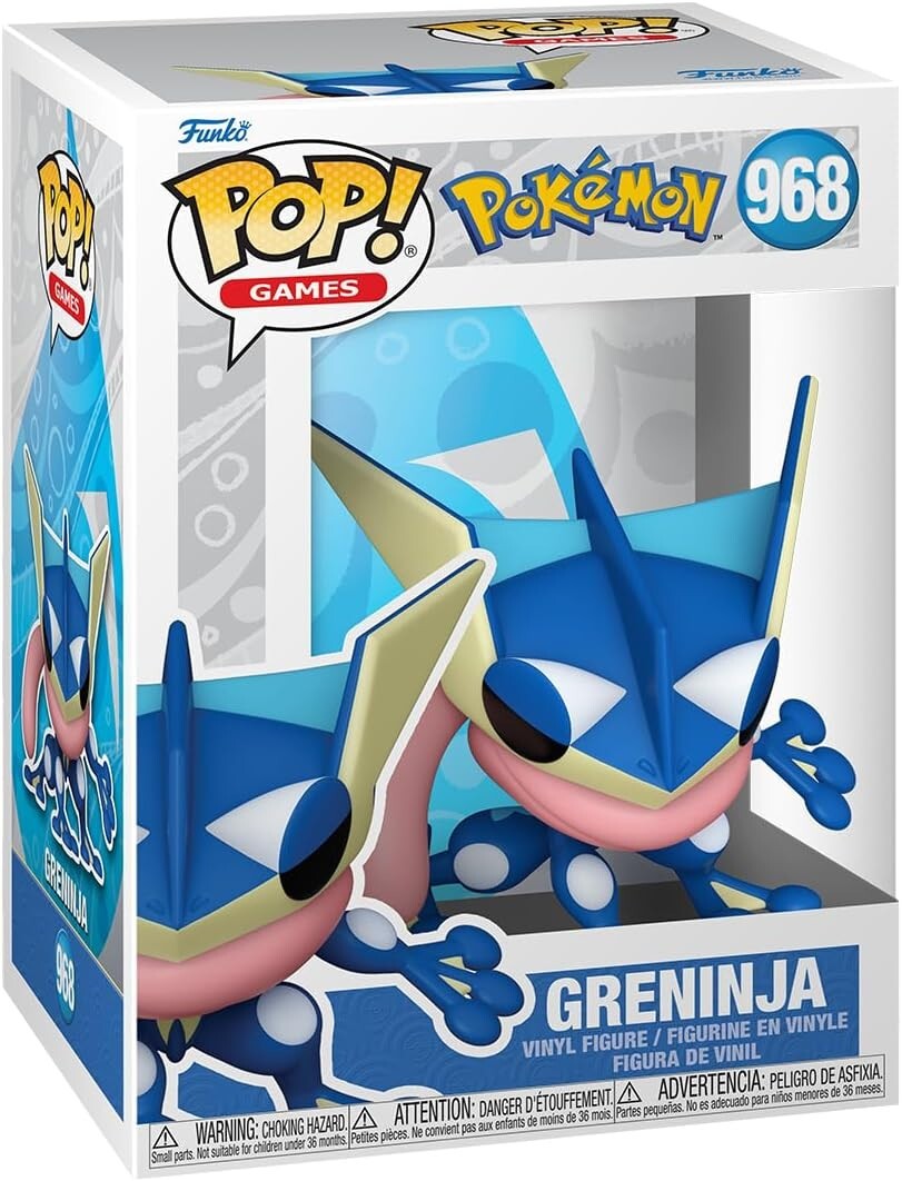 Funko Pop! Games: Pokemon - Greninja 968 70926 In stock | eBay