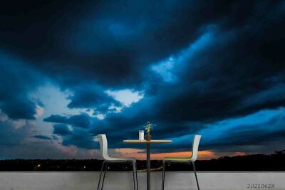 3D Sky Cloud Nature Landscape Self-adhesive Removable Wallpaper Murals Wall 562