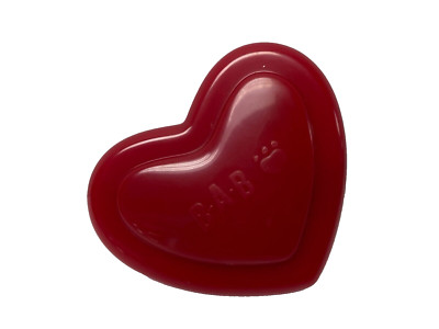 Build a Bear BAB Heartbeat Soundbox, Red 124713 VXPSTM HEARTBEAT