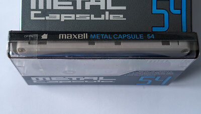 Maxell Metal Capsule 54 Japan 1psc. New 1990 | eBay
