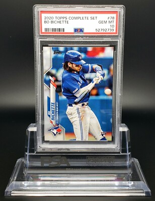 2020 Topps Complete Sets BO BICHETTE RC PSA 10 GEM MINT - Toronto Blue Jays 