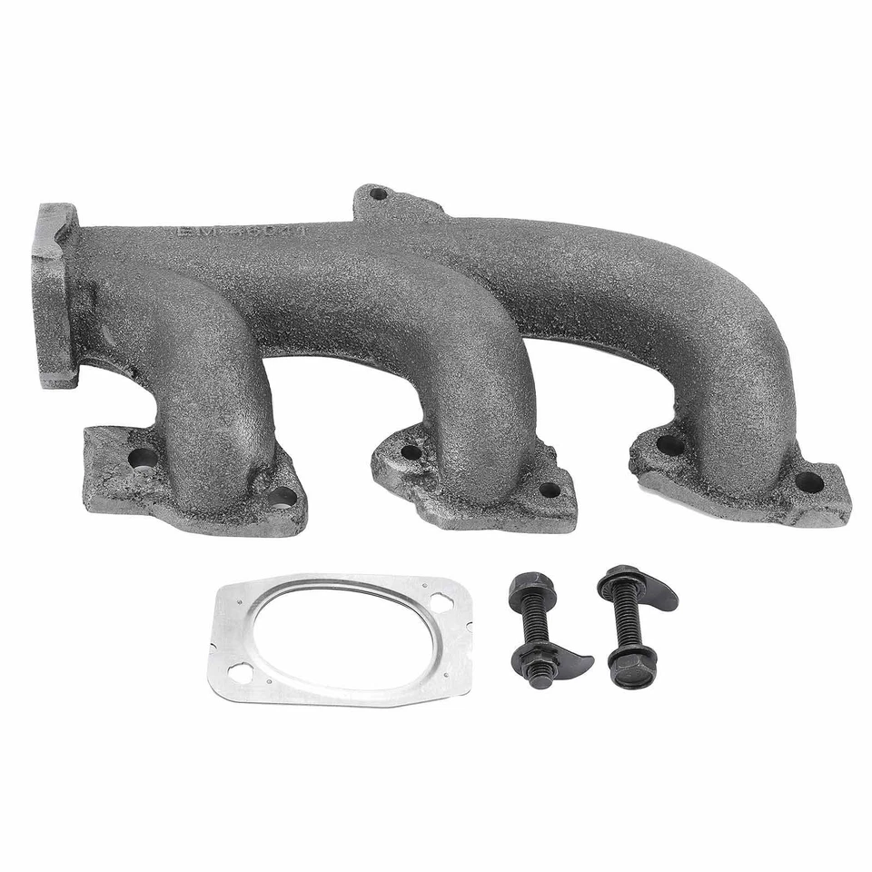 Colector de escape con kit de junta para Dodge Caravan 2001-2007 Chrysler Voyager izquierdo Foto 2 de 4