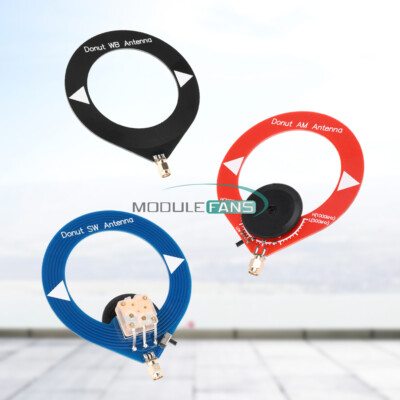 High Impedance Amplifier 10kHz-180MHz Mini Loop Antenna For Radio Walkie Talkie
